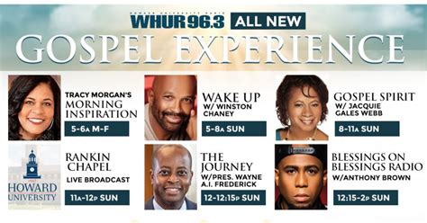 whur 96.3|whur 96.3 sunday morning gospel.